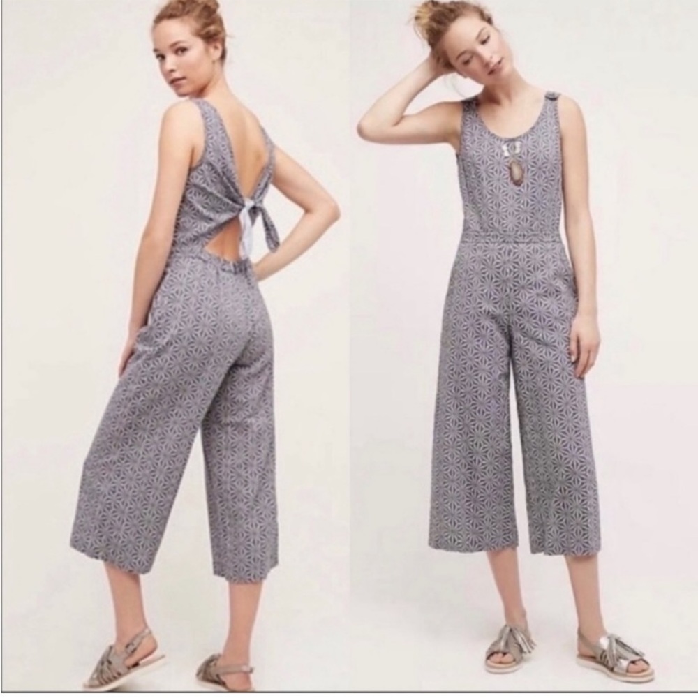 Anthropologie Windward Jumpsuit by Elevenses - Size Medium (MP)